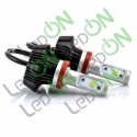 Комплект двухцветных светодиодных ламп H8/H16/H11-G7-DC