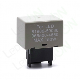 Реле (прерыватель) поворотников для светодиодных ламп FLL009 (81980-50030, 066500-4650)